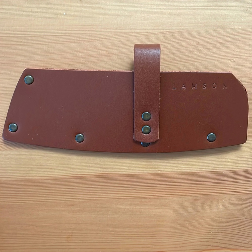 Lamson leather sheath